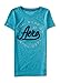 Aeropostale Women's Aero Surf Co Graphic T Shirt M Aqua Burst