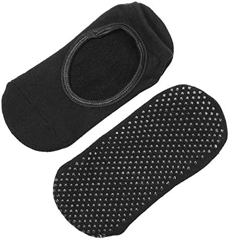 Yoga Socks Non Slip Skid Pilates Ballet Barre with Grips for Women Girls by Cooque