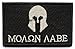Military Tactical Patch, Antrix 6 Pack American USA Flag Punisher Molon Labe Symbol Embroidered Tactical Morale Tags Military Patches