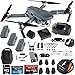 DJI Mavic Pro Fly More Combo Collapsible Quadcopter Drone Safety Bundle with Extra 2 Batteries, Landing Pad Kit and More Accessories