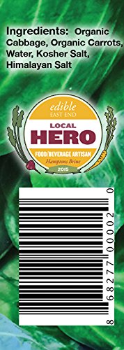 Hamptons Brine Raw Probiotic Sauerkraut - Carrots. Rich in Probiotics. 100% Certified Organic. Fermented. Prebiotic… - Image 5