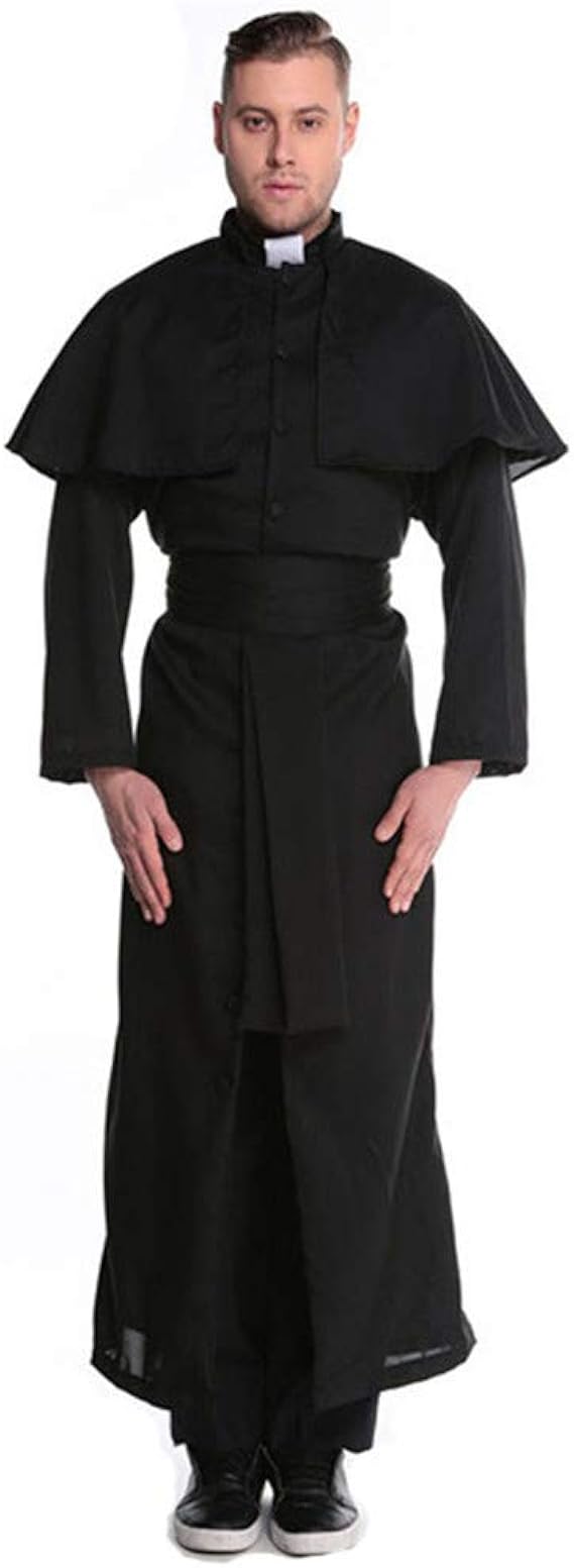 Men�s Priest Costume Halloween Party Outfit Traditional Men�s Priest Costume Halloween Party Outfit Traditional