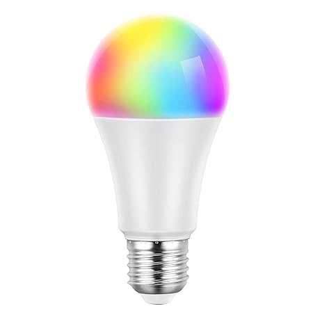 Wifi Lampe, Mpow Smart Wifi Birne E27 LED Lampe Dimmbare Glühbirne, WLAN steuerbar via App, kompatibel mit Alexa/Google Home,