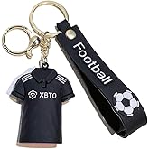 KCKEYS Jersey keychain Soccer Ball Key Chain, Football World Cup Key Chains Pendant, Man's Sports Ball KeyChains