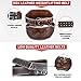 RDX Weight Lifting Belt Leather, 6” Padded Lumbar Back Support, 10 Adjustable Holes, Bodybuilding Training, Powerlifting Deadlifts Workout Squats Exercise, Home Gym Fitness Equipment