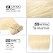 FASHION QUEEN Hair 613 blonde human hair bundles with Frontal Straight Hair Bundles Honey Blonde Bundles with Closure (10