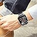 Cuteey 2 Pack Screen Protector Case Compatible with Fitbit Versa 2, Soft TPU Plated Cover Scratch Proof Full Protective Bumper Shell for Versa 2 Smartwatch Accessories (Black+Black)