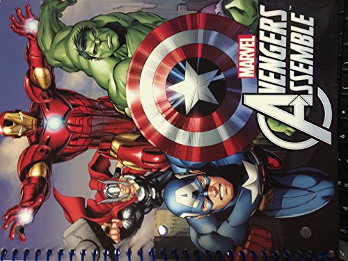 Marvel Avengers 80 Sheet Wide Rule Notebook, Designs Will Vary
