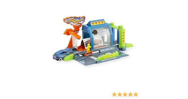 fast lane mini car wash playset