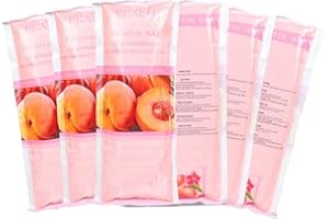 Toyar Paraffin Wax Refill, 6 lbs Peach Scented Paraffin Wax Blocks for Paraffin Bath, Paraffin Bath Wax 6 Pack, Use To Relieve Stiff Muscles and Arthitis Pain - Deeply Hydrates and Protects
