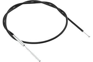 53630 Tiller Cable Compatible with Earthquake Rear Tine Tillers 5055 5055c 7055 7055C 6015B 6015V 6065VEC 3200, 39" Sheath Fo