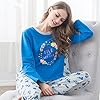 DMMSS-Signore-carino-manica-lunga-cotone-pigiama-Set