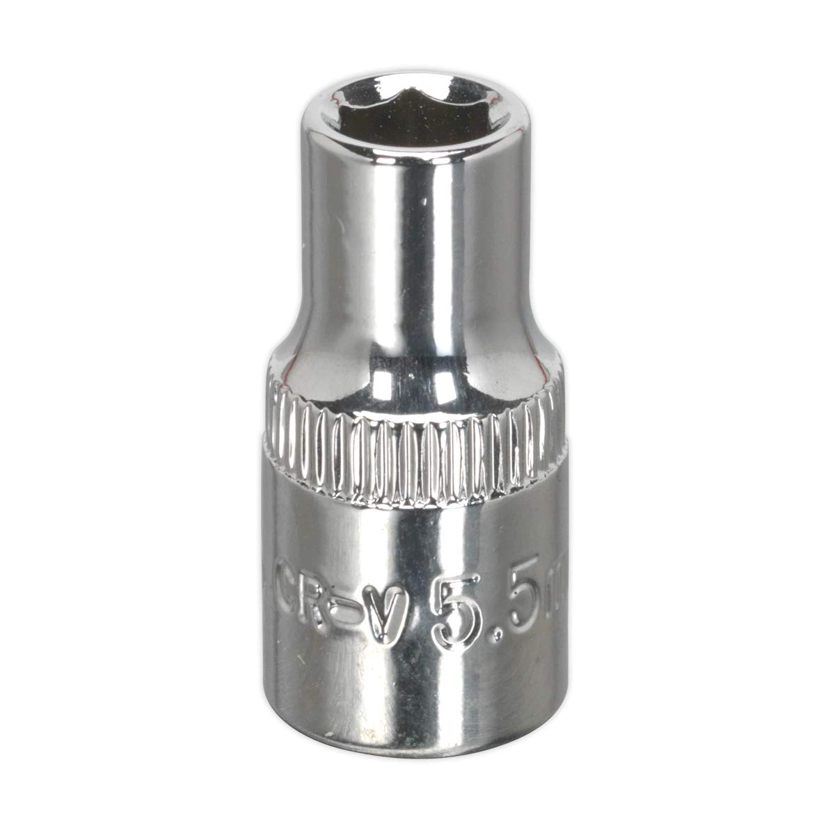 Sealey Sp14055 Walldrive Socket 5.5Mm 1/4Sq Drive Fully Polished