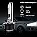 D2R HID Xenon Headlight Replacement Bulbs 35W 6000K High And Low Beam ZRSJ Car Headlights (Pack of two bulbs) - 2 Year Warranty (6000k, D2R)