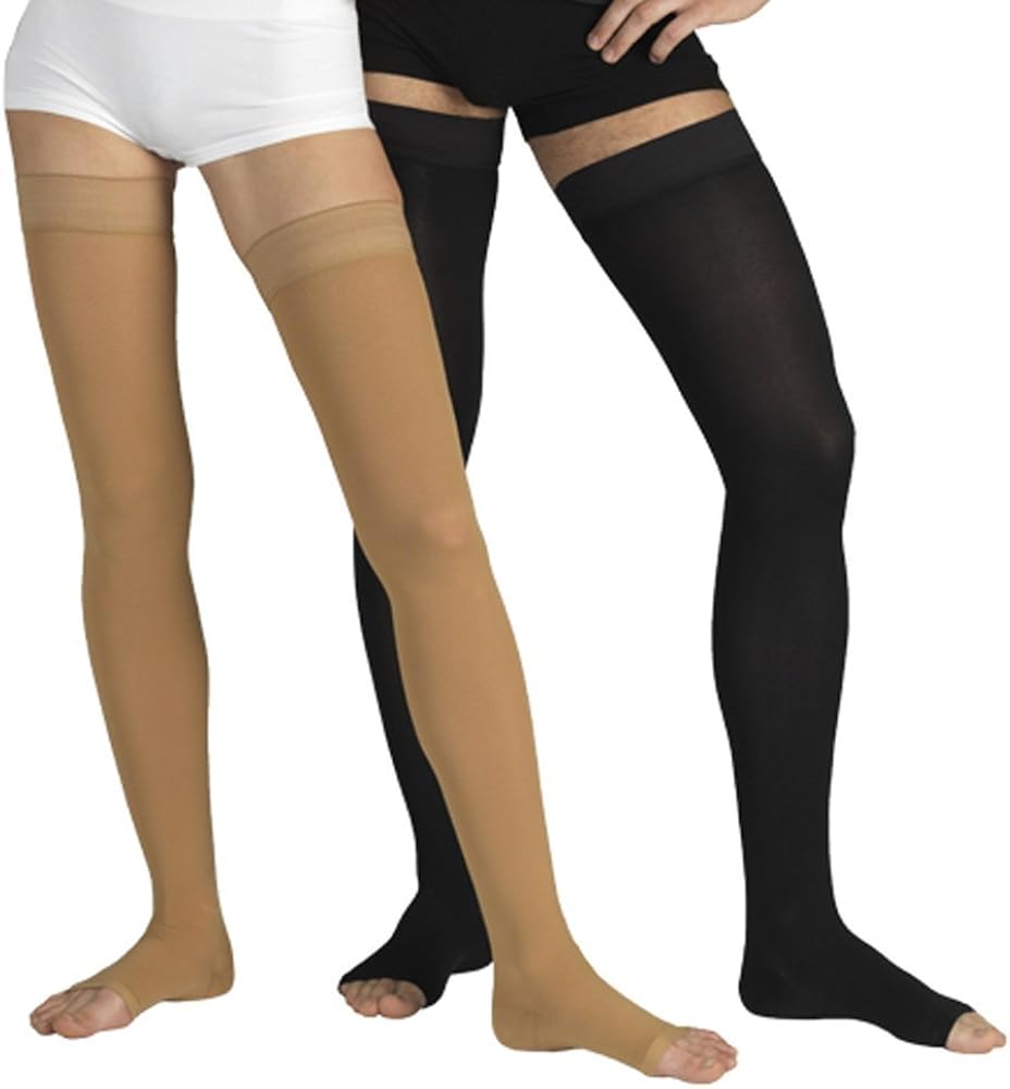 2332 mmHg Medical Compression Stockings with Open Toe, Firm Grade
