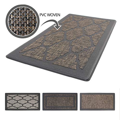 Deluxe AntiFatigue Kitchen Mats 39"x20" Oil and Stain Resistant with