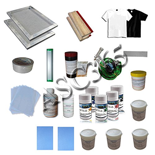 4-2 Screen Printing Press with Materials Starter Screen Printing Kit - Thumbnail 2