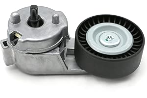 Chefull 38163 Drive Belt Tensioner with Pulley Assembly for Jeep 2002-2006 Wrangler TJ,1999 2000 2001 2002 2003 2004 Jeep Grand Cherokee L6 4.0L, Automatic Belt Tensioner 4854089AB