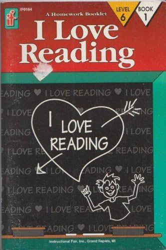 I Love Reading - Stories with Comprehension Activities (The Homework Booklet Series, Level 6 Book 1) Paperback โ Illustrated, 1987