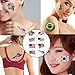 Flag Tatoos - Body Face Sticker - Top 32 National Flag Temporary Tattoo for 2018 World Cup Soccer Fans Watching Football Sports France Portugal