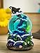 Cadona International, Inc Orca Whale 100MM Resin Stone 3D Musical Water Globe Plays Tune Over The Waves