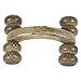 Massage Roller Wheels - Large Wooden Massager with Wheels, Massage Therapy Tool, 6.5 x 4.5 x 2.7 Inches