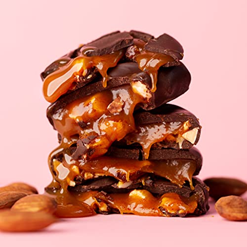 HighKey Sugar Free Chocolate Candies Keto Snack Dark Chocolate Almond