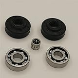 Shiosheng Crankshaft Crank Ball Bearing Oil Seal Kit For Husqvarna 240 236 235 142 141 136 137 36 41 Chainsaw Parts