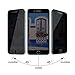 Info Safety iPhone 8 7 Plus Privacy Screen Protector SOWTECH 2 Pack Premium Tempered Glass with Scratch Proof iPhone 8 Plus Protective Screen Cover with Anti Spy - Black