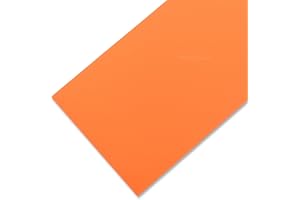 EZSMITH G10 - Knife Handle Spacer Material - (3 x 12 x .060 Inches) - Hunter Orange