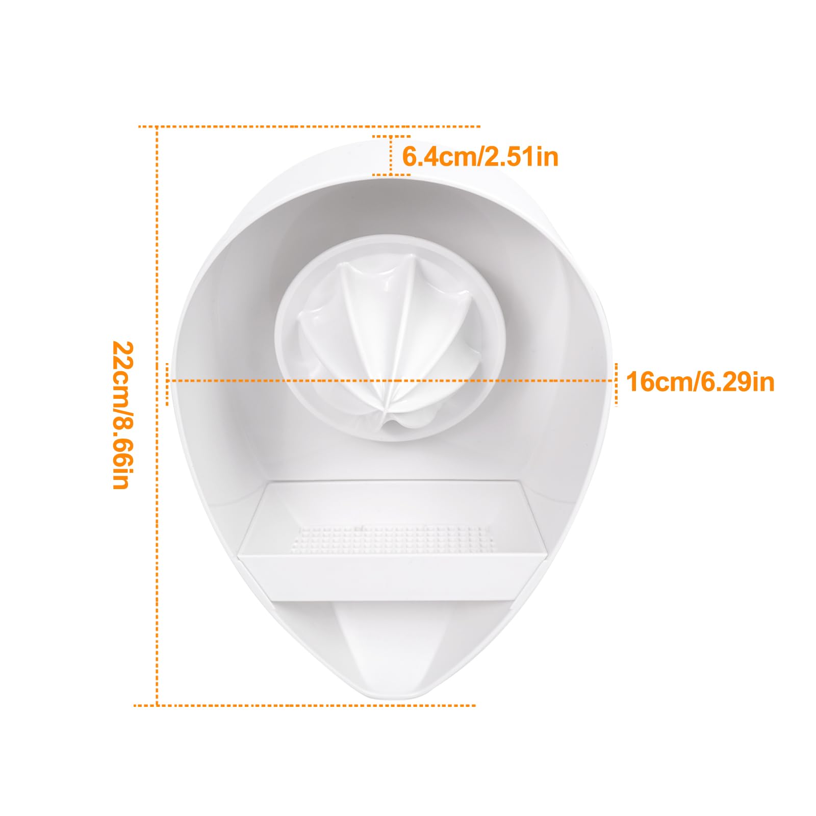 Juicer Attachment Compatible with KitchenAid Stand Mixer (White)
