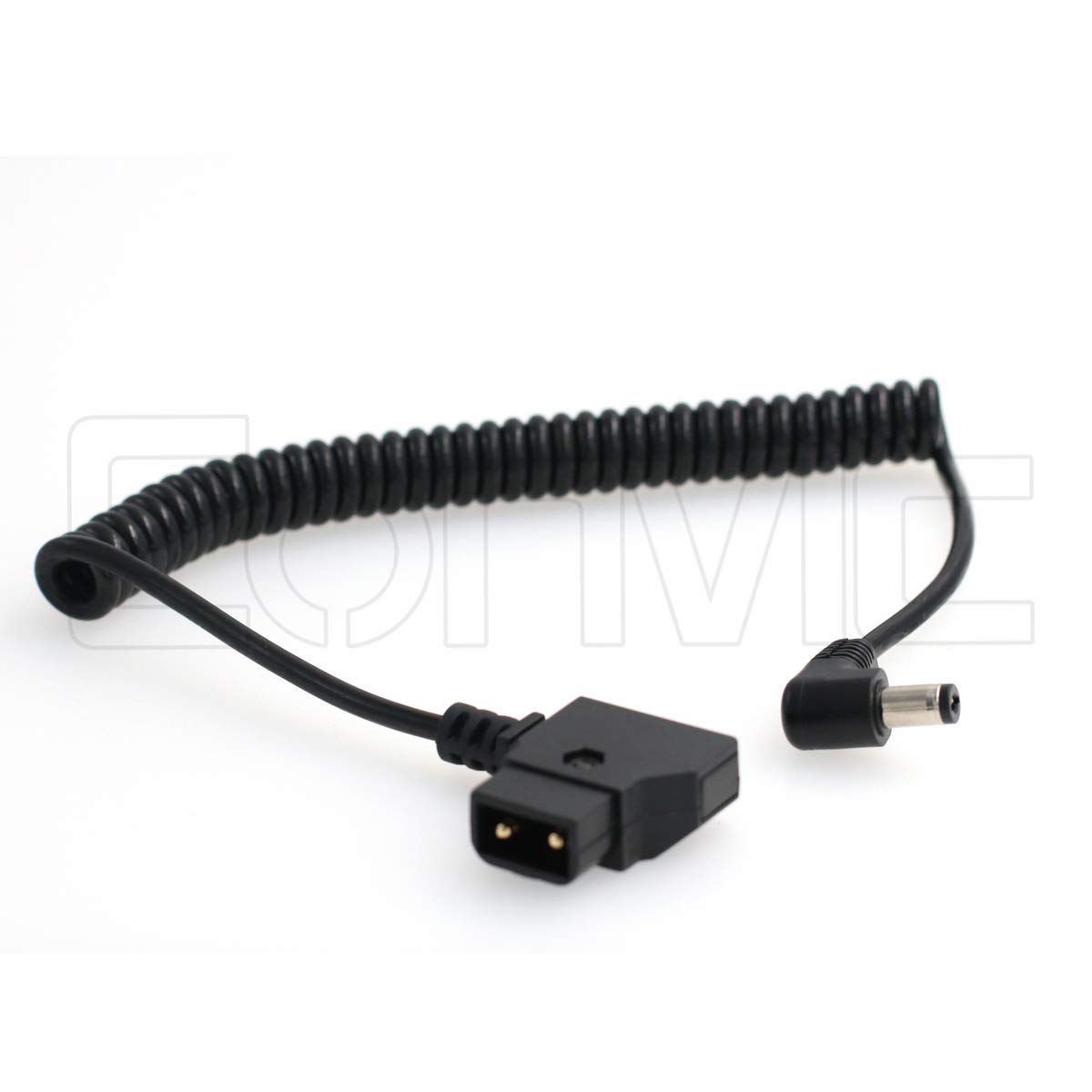 Eonvic 12V V-Mount D-Tap to 2.1x5.5mm DC Barrel Power Cable for Atomos Shogun Monitor