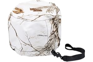 LensCoat lcrklsn RainCap Large (Real Tree AP Snow)