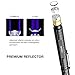 INFRAY Pen Flashlight Black Light, Zoomable, Small 395nm Blacklight Detector for Dog Urine & Dry Stain. IPX5 Water-Resistant, Powered by 2AAA Batteries (2PACK)