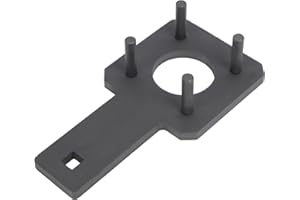 PLAYOCCAR Crankshaft Crank Pulley Wrench Holder Tool Compatible with VW Routan Dodge Chrysler Ram 3.6L 3.2L 3.0L, OEM 10198A, 40mm Extended Pin & Heavy Duty Steel Design