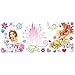 RoomMates Disney Princess Palace Pets Wall Graphic Peel and Stick Wall Decals, ,