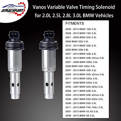 2pcs Vanos Solenoid Variable Valve Timing Vvt Solenoid For Import It All