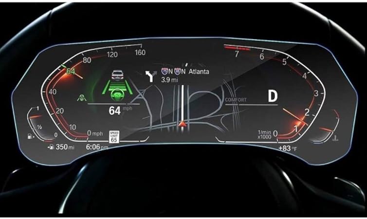 Amazon Xhuliwq 車のスクリーンプロテクターlcdの計器板の表示フィルム Bmw X5 G05 19 のため 保護フィルム 車 バイク