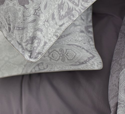 Eikei Home Lavender Lilac Bohemian Paisley Duvet Quilt ...