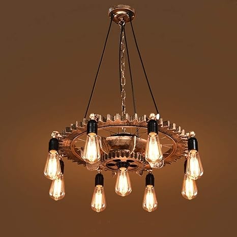 steampunk dining room light
