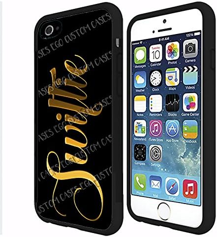 (iPhone 6S PLUS) EGO CUSTOM CASES Gold Swiftie TPU Rubber Silicone Phone Case