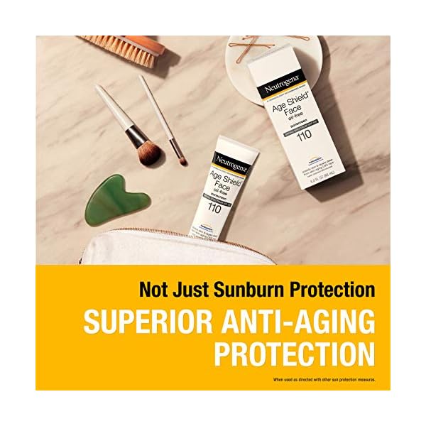 Neutrogena-Age-Shield-Face-Lotion-Sunscreen-with-Broad-Spectrum-SPF-110-Oil-Free-Non-Comedogenic-Moisturizing-Sunscreen-to-Prevent-Signs-of-Aging-3-fl-oz Neutrogena Age Shield Face Lotion Sunscreen with Broad Spectrum SPF 110, Oil-Free & Non-Comedogenic Moisturizing…