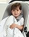 aden + anais Classic Stroller Blanket; 100% Cotton Muslin; 4 Layer Lightweight and Breathable; 27.5 X 27.5 inch; Twinkle - Stars