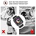 ToaPoia Case Compatible with Apple Watch 38mm Series 1, Soft TPU Clear Cover Case [99% high transparency] [Ultra Slim] for iWatch Series 1 38mm, 2 Packs