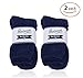 Pembrook Non Skid/Slip Socks – (2 Packs) - Hospital Socks - Fuzzy Slipper Gripper Socks