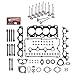 Evergreen HSHBIEV6025 Head Gasket Set Intake Exhaust Valves Compatible with 99-05 Hyundai Kia 2.4L DOHC G4JS