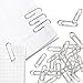 JPSOR 600Pcs Paper Clip, Jumbo Medium Small Sizes Silver paperclips, for Office and Personal Document Organization (28mm, 33mm, 50mm)