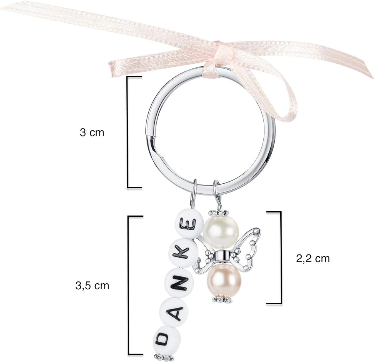 Pack of 15 + 15 Organza Bags, Wedding Favours, Christening, Christmas, Birthday, Communion, Confirmation Gift for Guest Pendants - Image 5