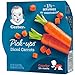 Gerber Graduates Veggie Pick Ups - Diced Carrots, 4.5-Ounce (Pack of 8)