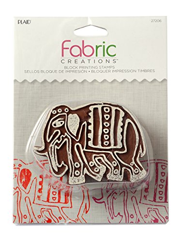 Fabric creations block printing stamps, 27206 medium pa…